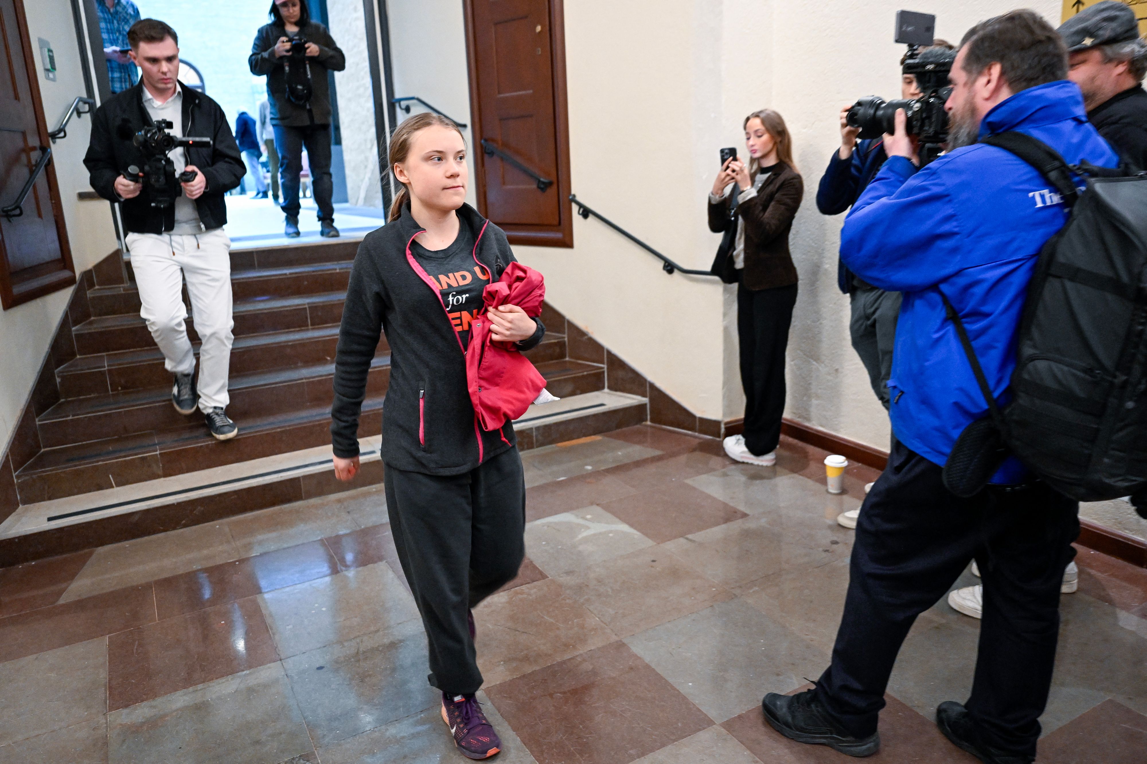 Greta Thunberg condamnée à Stockholm pour désobéissance civile