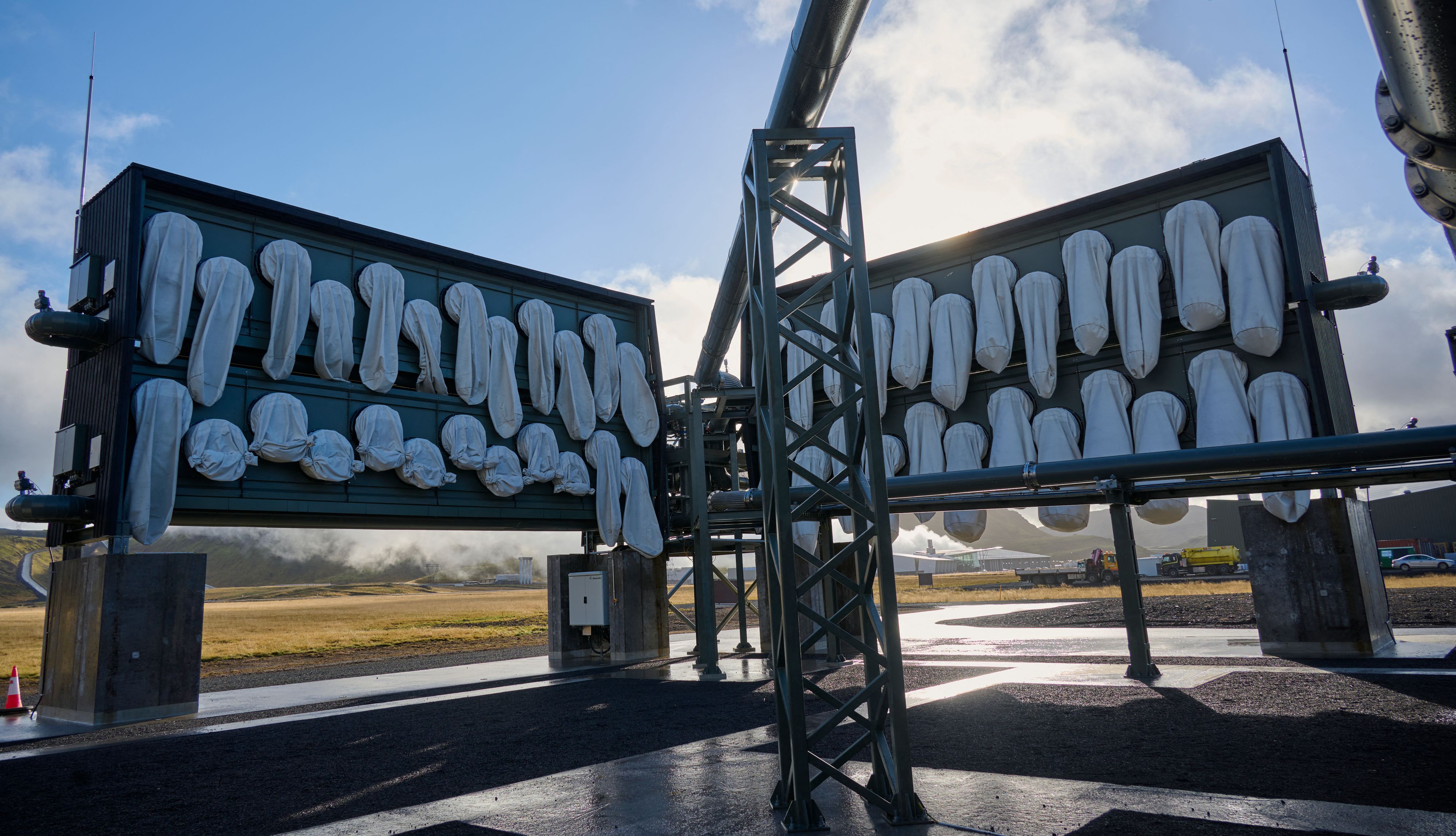 L'islande teste sa deuxième usine de captage de CO2