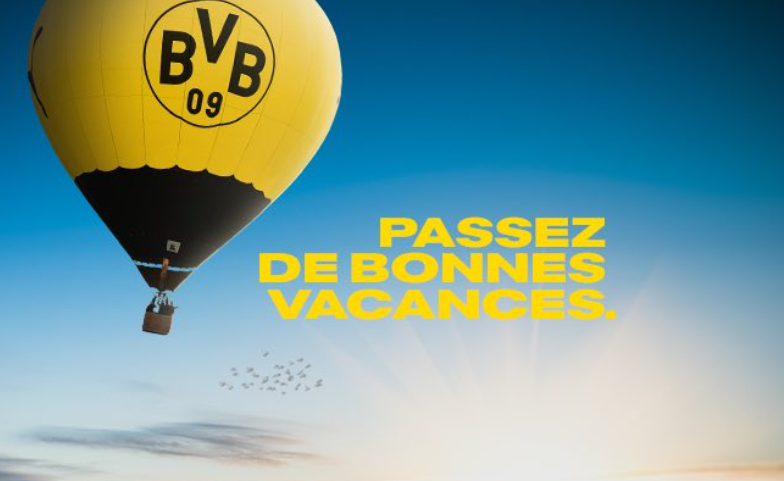 «Passez de bonnes vacances»: quand Dortmund se moque du PSG sur les réseaux sociaux