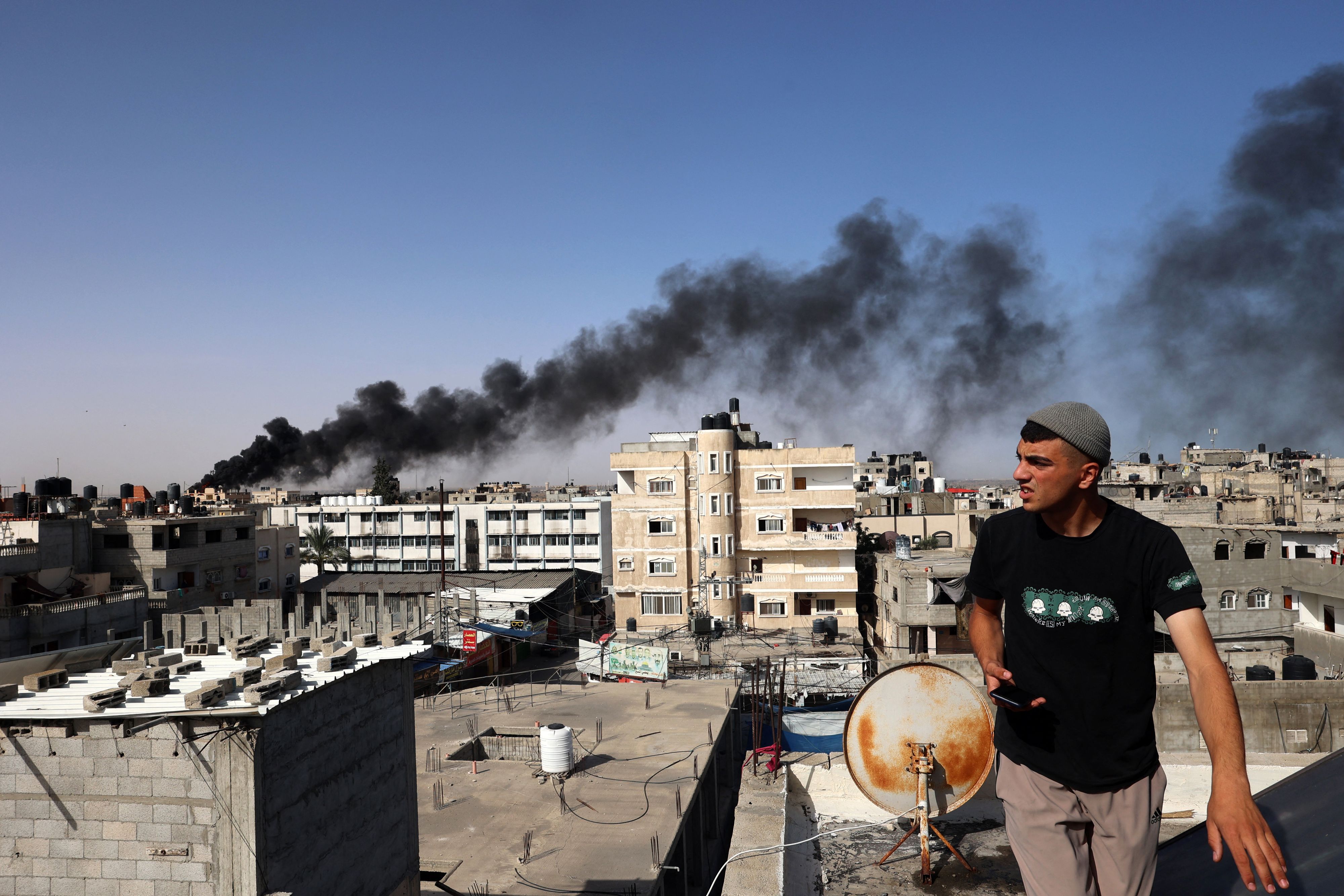 Menaces d'un assaut: 110'000 Palestiniens ont fui Rafah