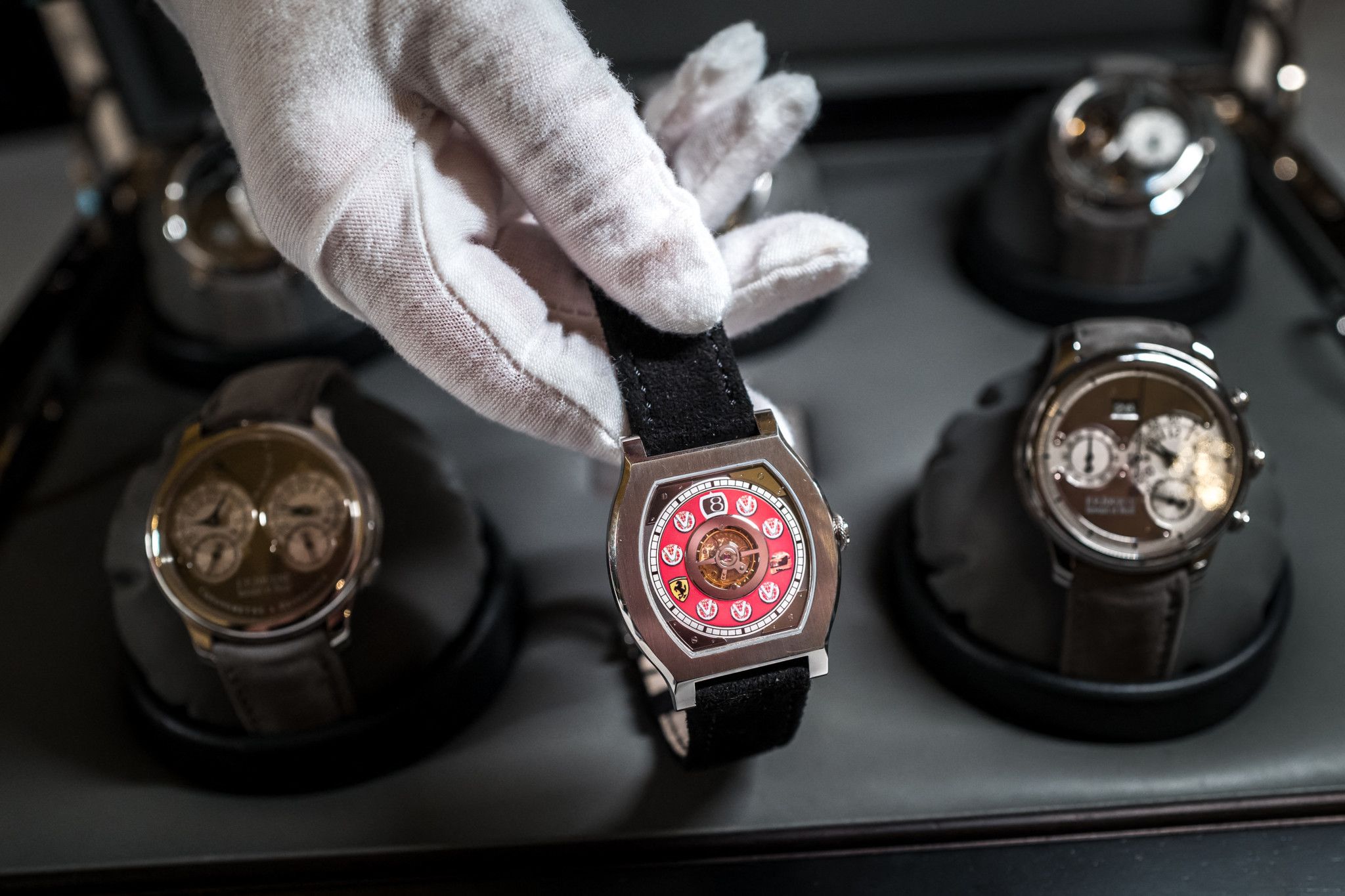 Des montres de Schumacher vendues près de 4 millions de francs