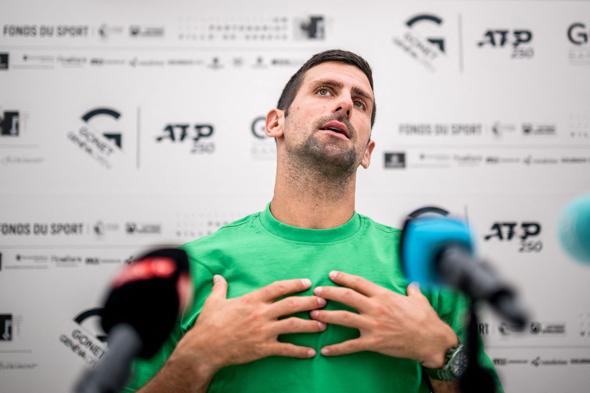 Novak Djokovic: «A Genève, je suis comme à la maison»