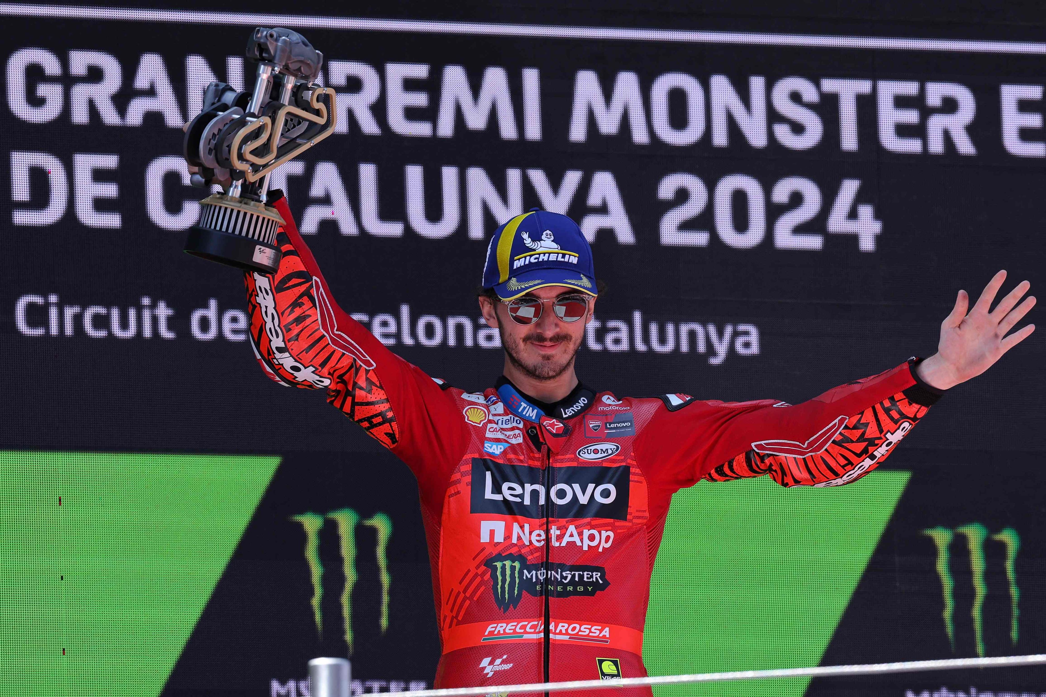 Francesco Bagnaia remporte le GP de Catalogne