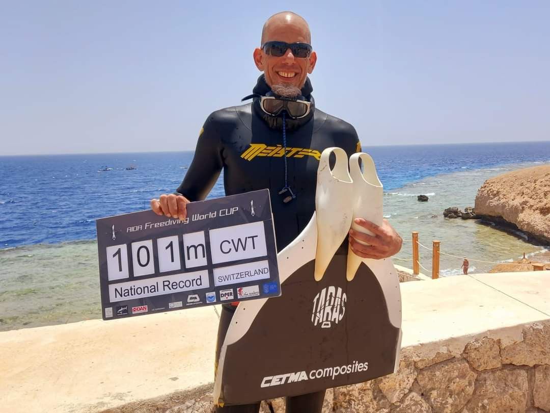 Trois records nationaux pour Loïc Vuillemin en Egypte