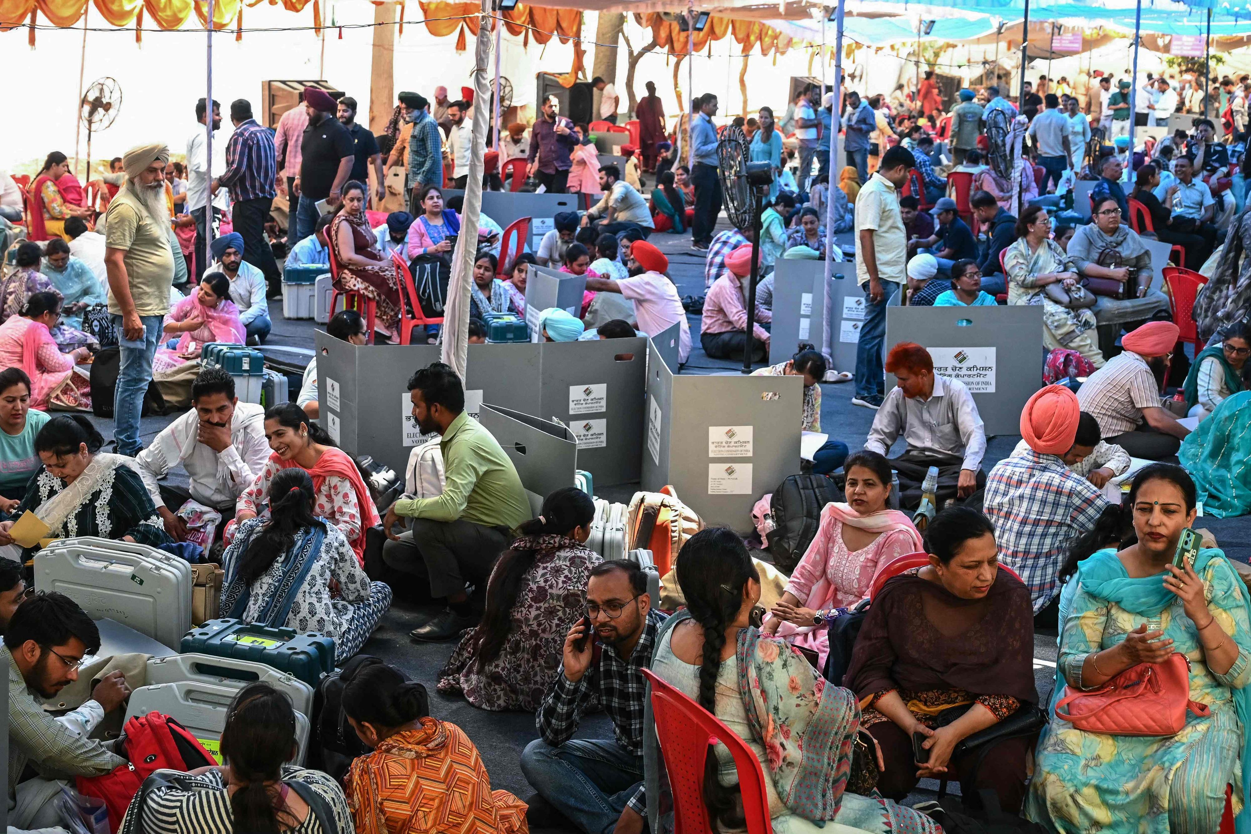 En Inde, des millions d'électeurs aux urnes sous la canicule