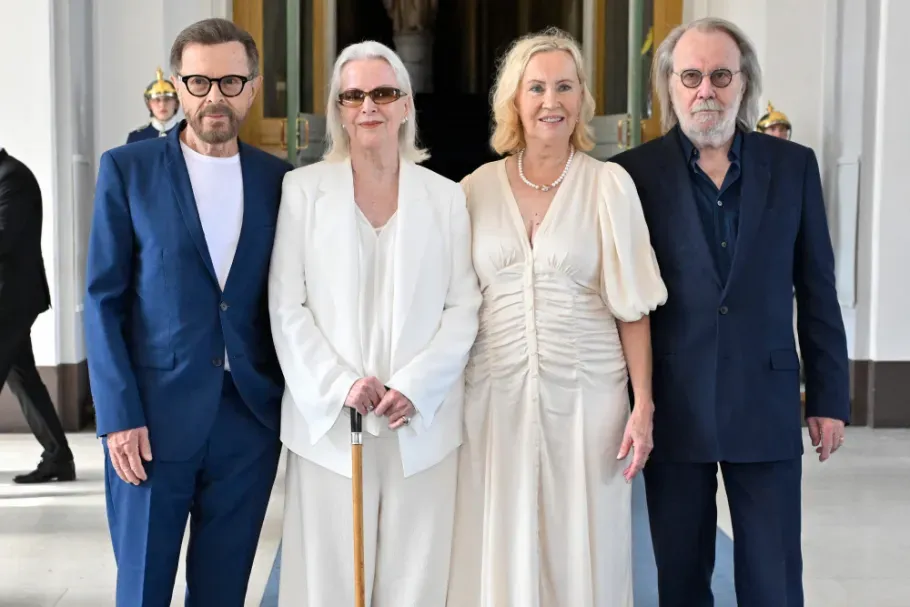ABBA est apparu au complet à l'occasion d'une cérémonie royale en Suède
