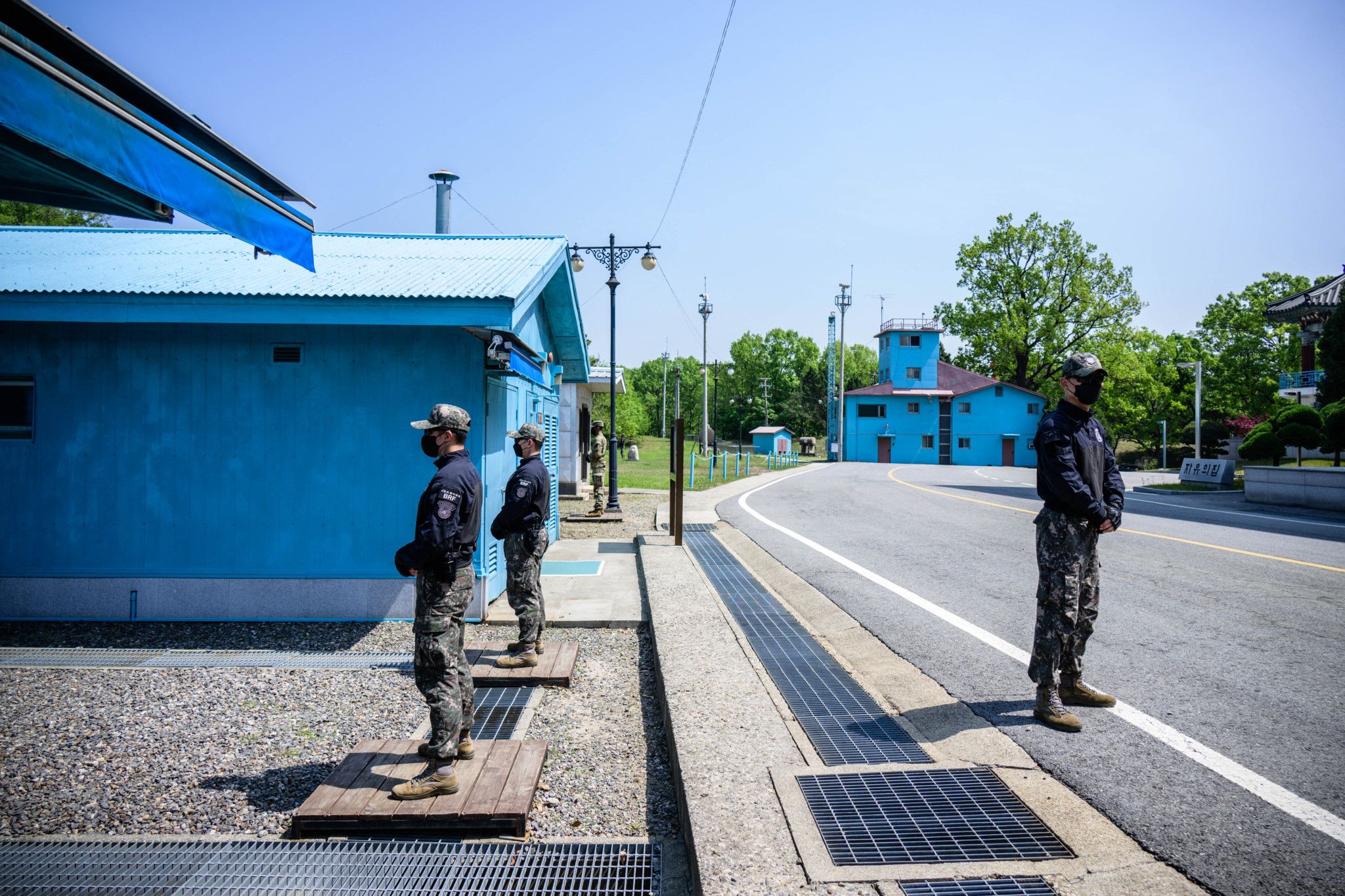Des soldats nord-coréens ont brièvement franchi la frontière