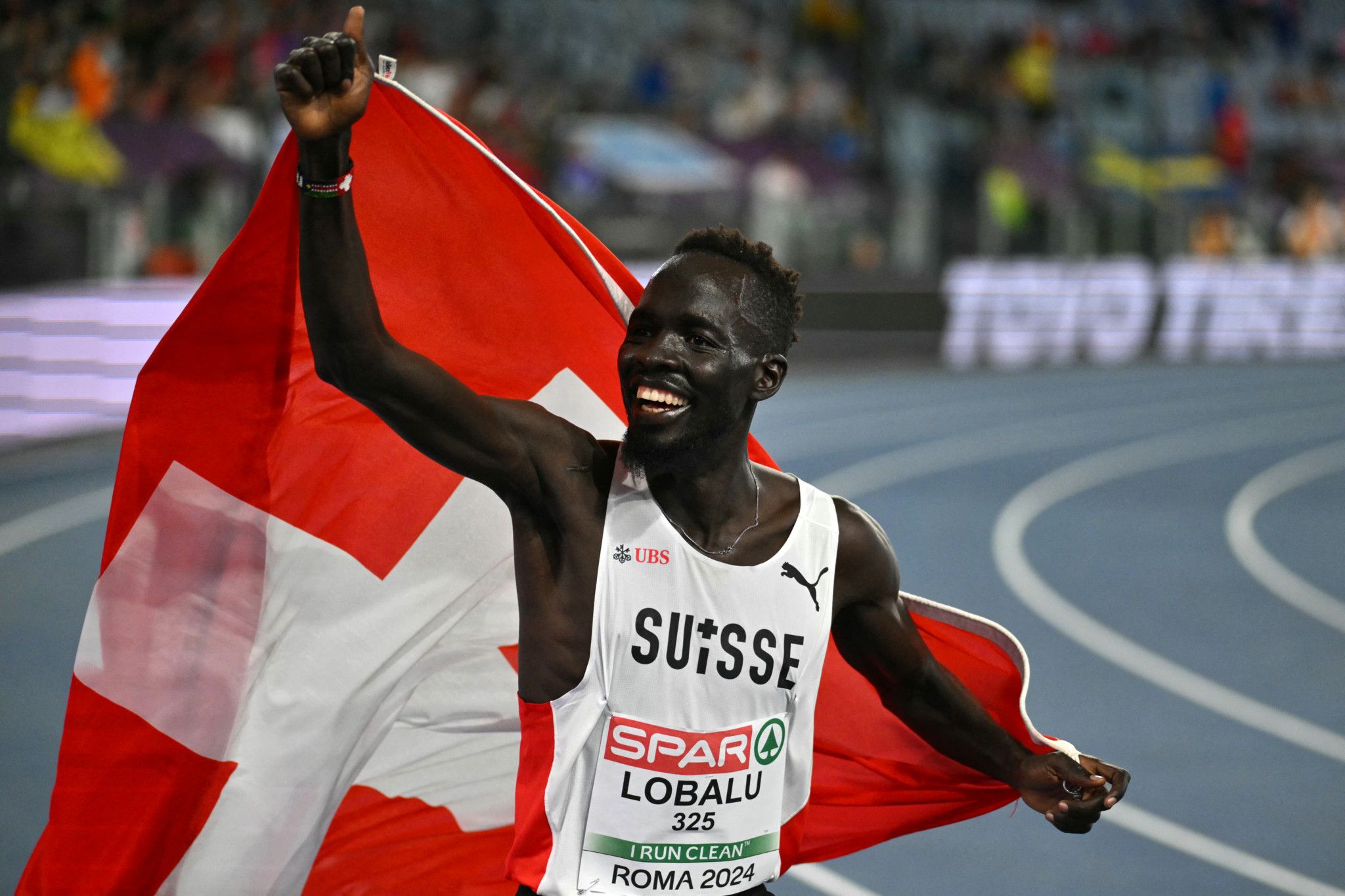 Dominic Lobalu en or sur 10'000 m aux Championnats d'Europe