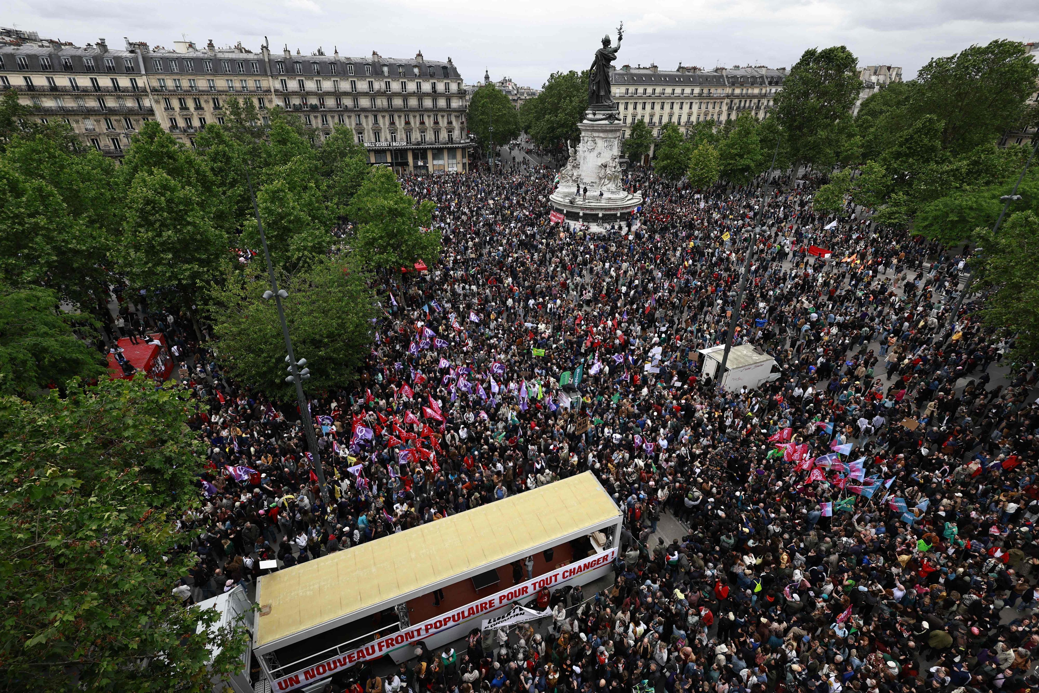 La France anti extrême droite descend dans les rues